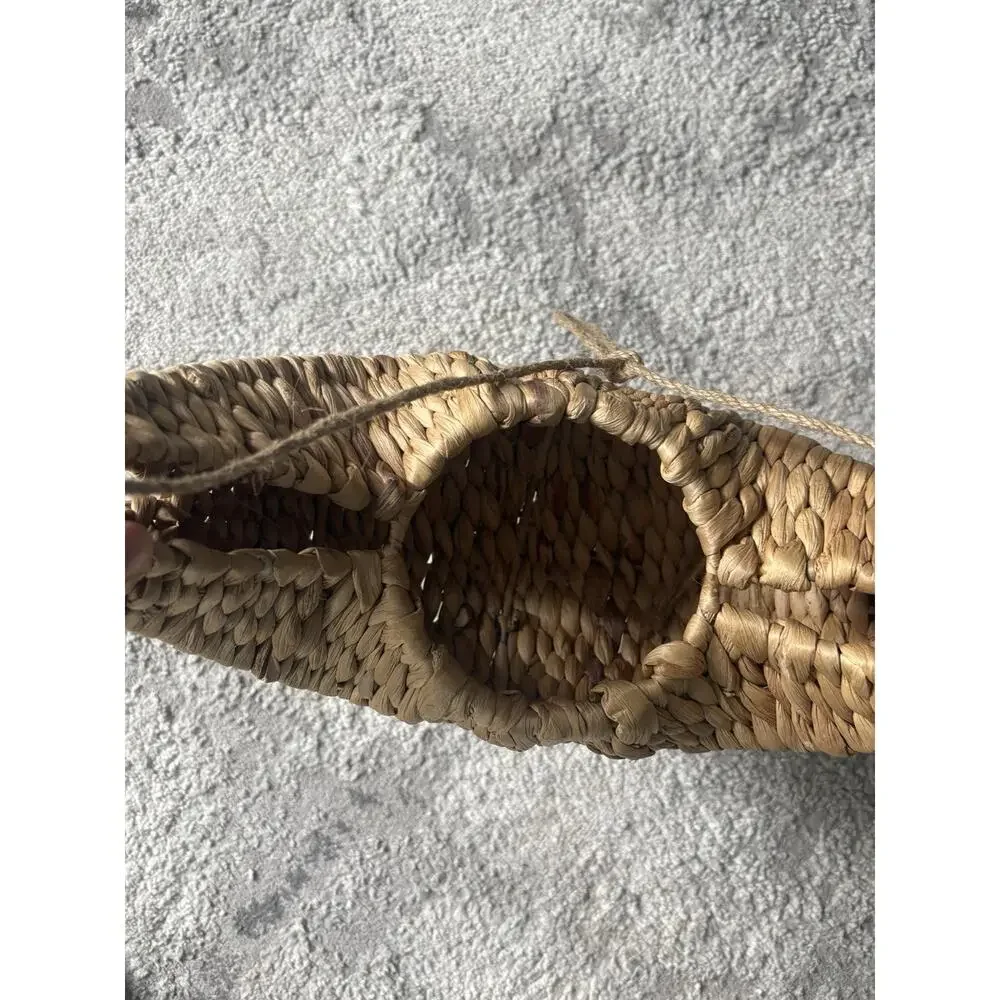Rattan Hanging Koala Bear Basket Planter Unique Home Decor